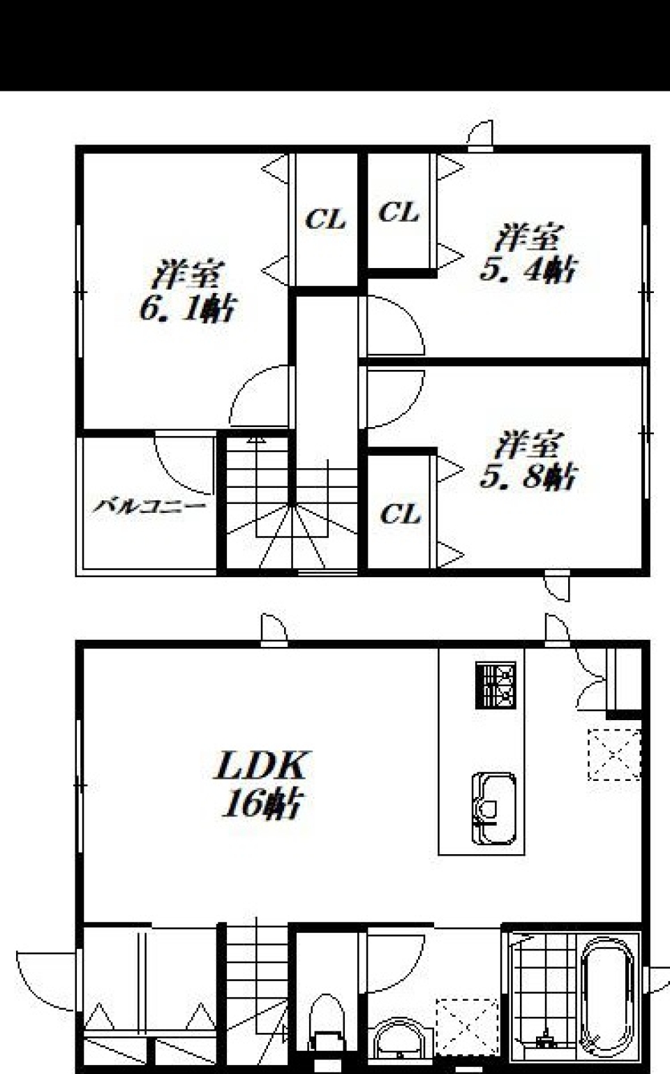 Brooklyn in TOMITSUKA.の間取り図