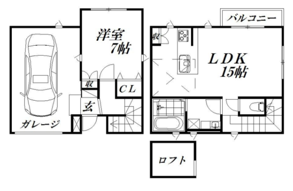 緑と湖風とエンジン音。の間取り図