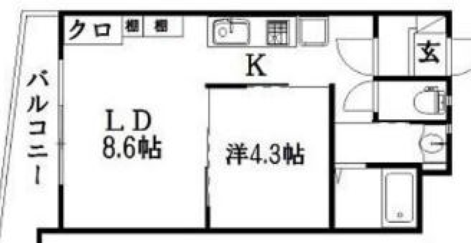 風通しのいい社風です［ペット可］の間取り図