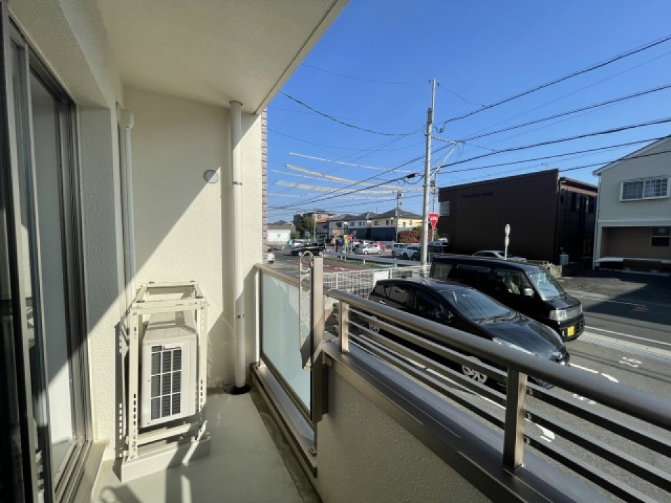 1階角のお部屋です。