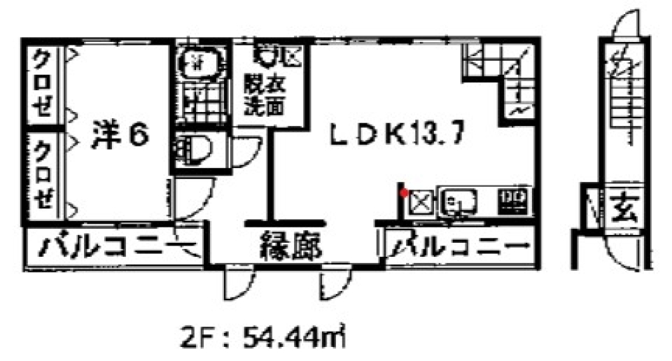 これぞデザイナーズ！の間取り図