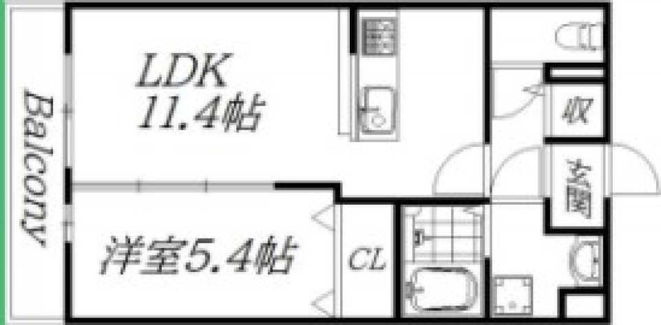 ちょちょいと作業に使えるスペースの間取り図