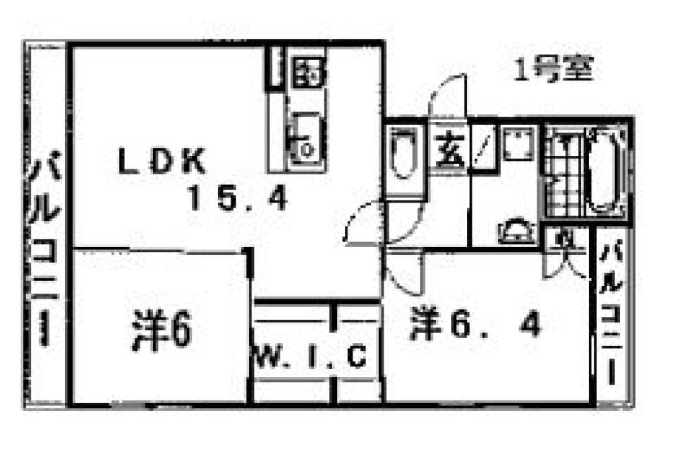 浜松を望む物件の間取り図