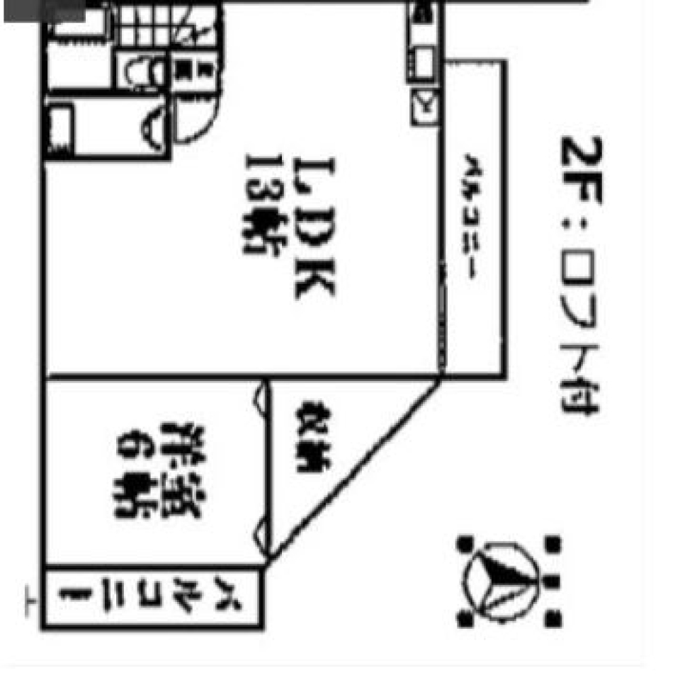 TRIANGLEの間取り図