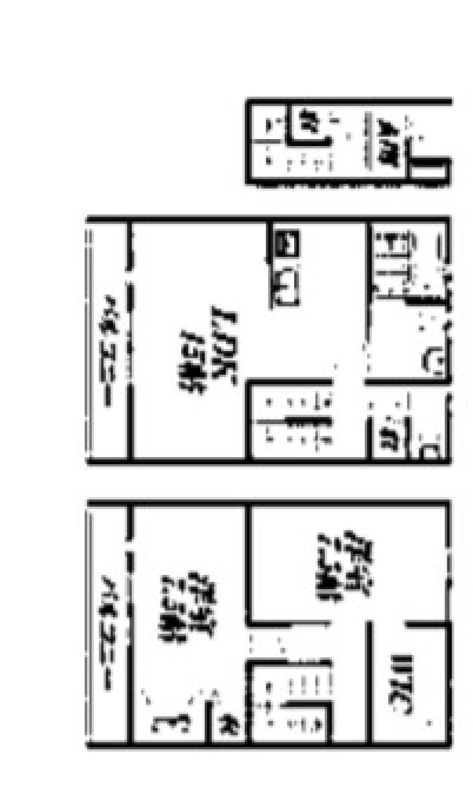 three floorの間取り図
