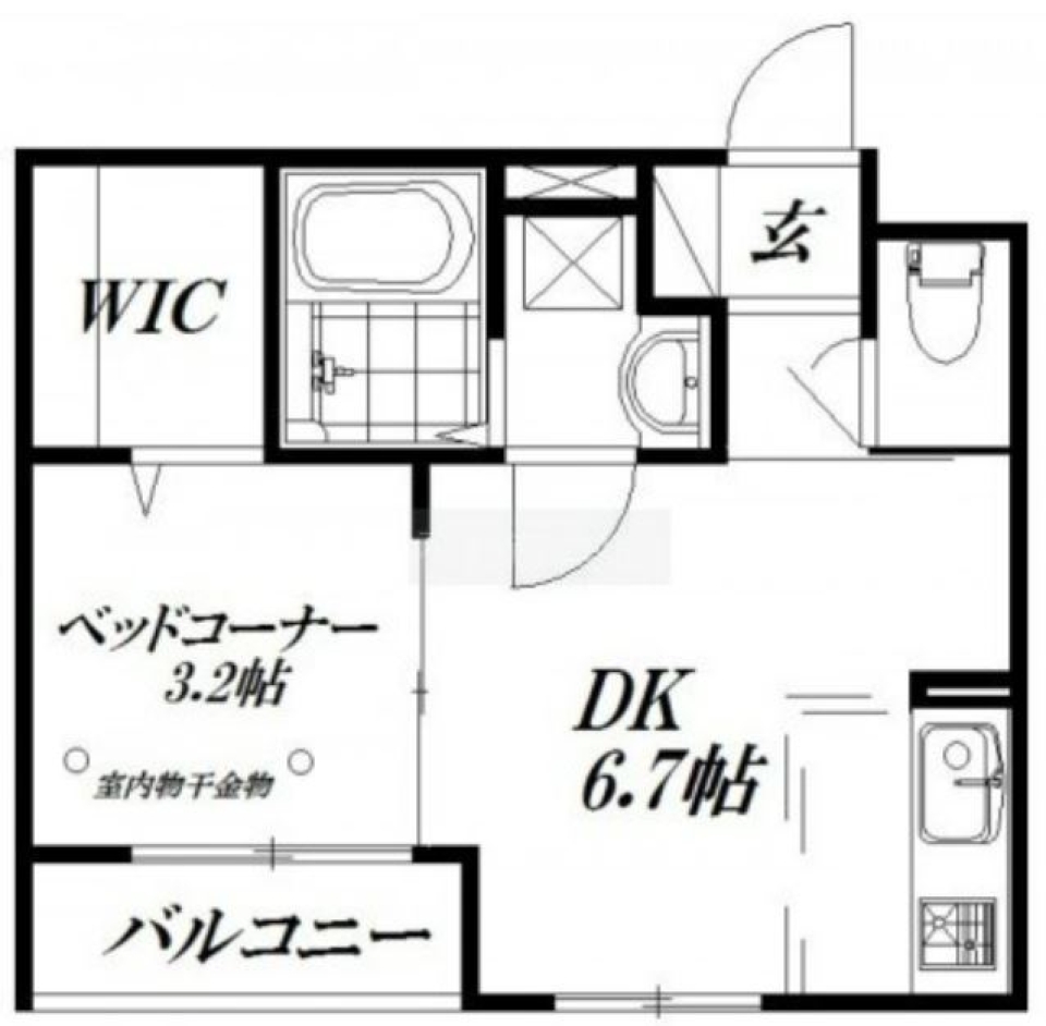 新生活をはじめようの間取り図