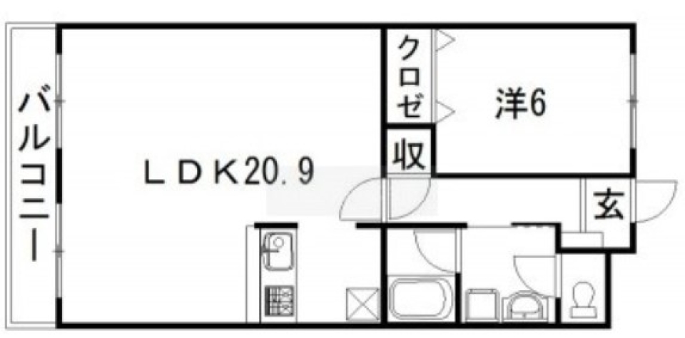 広すぎ！！！リビング20帖！！！[ペット可]の間取り図