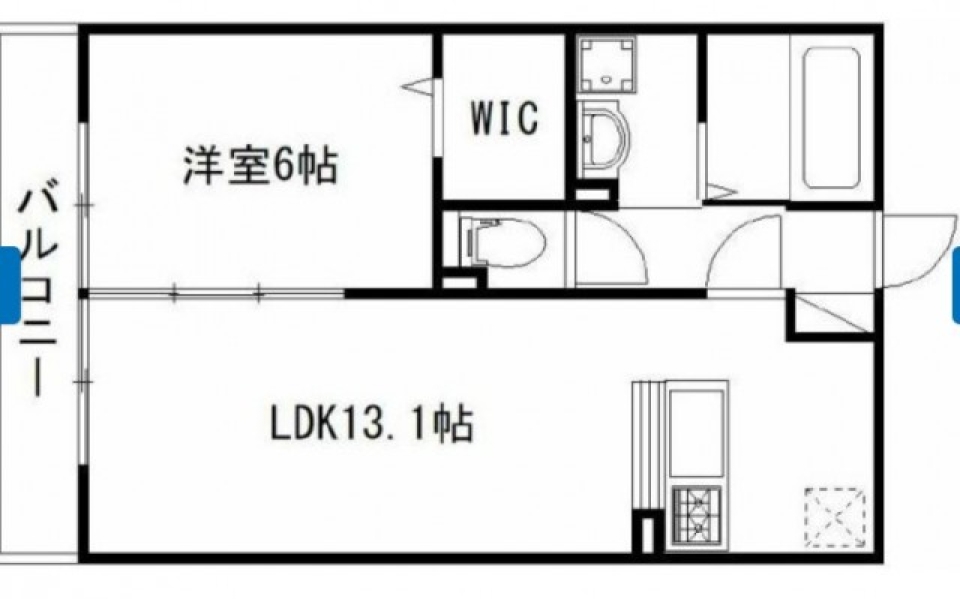 できたてピカピカのおうちの間取り図