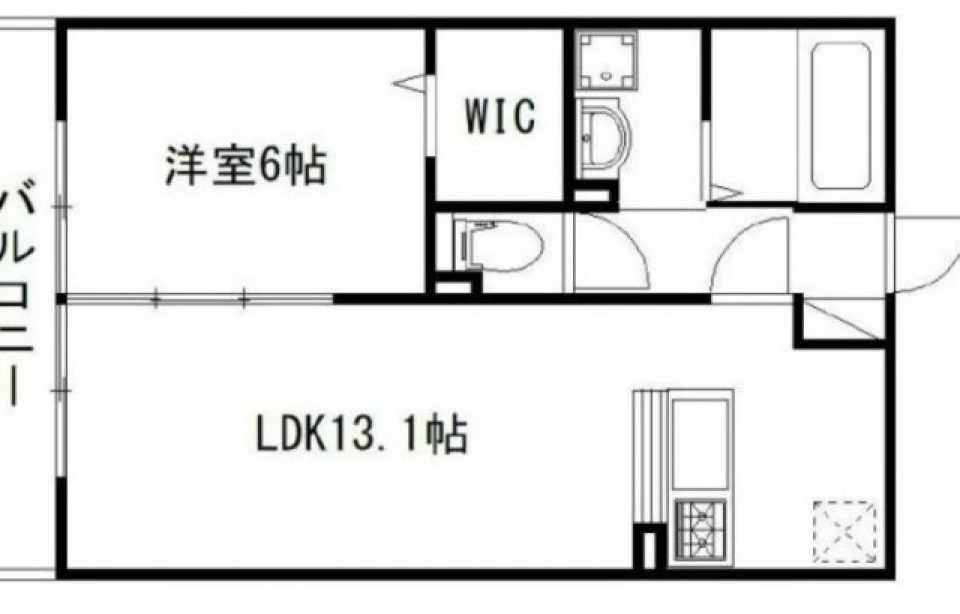 【築浅】GRADATIONの間取り図