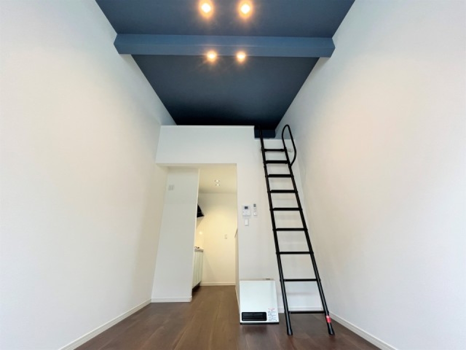 天井の高いお部屋となっています。