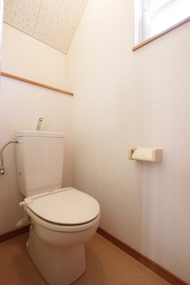 トイレは、シャワーがありません。