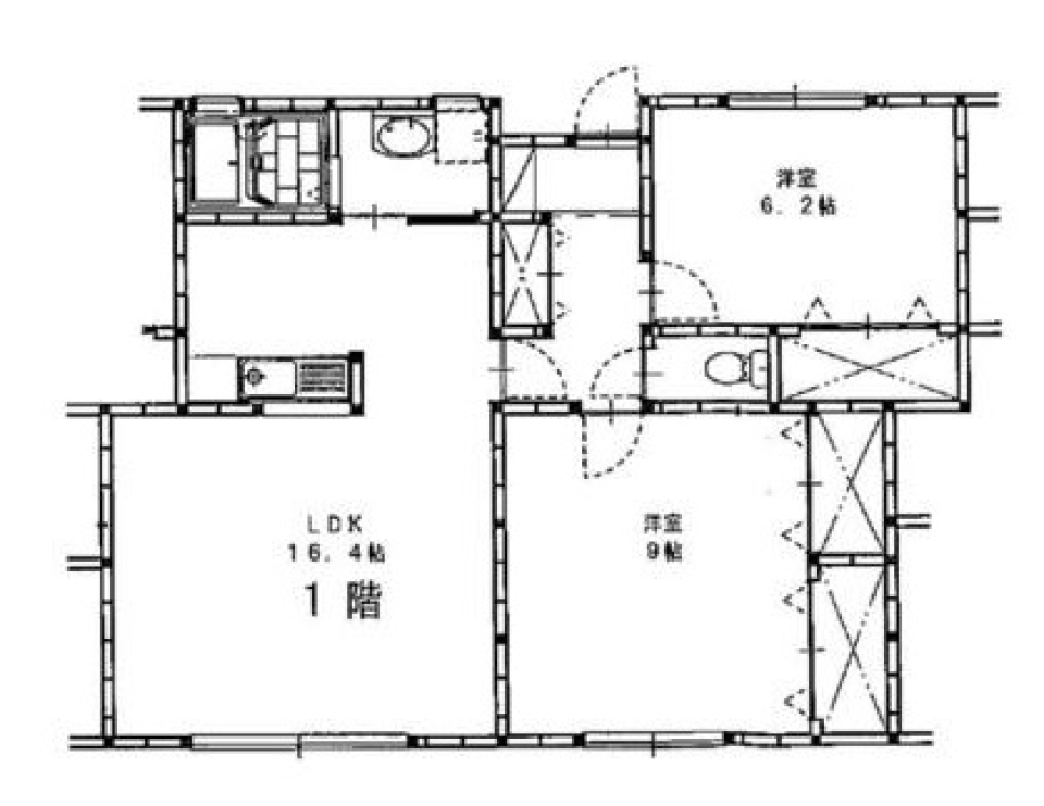 Bloom~花咲く庭での生活~の間取り図