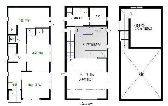 間取図が潰れていてなんとも分かりにくい、、現地にてご確認ください