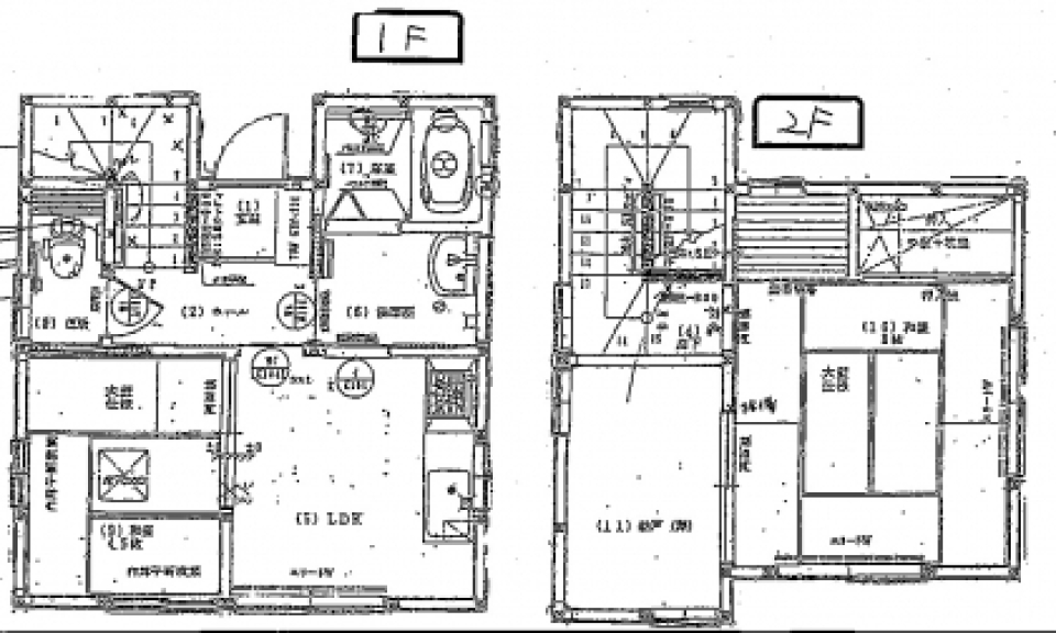 「街中」&times;「戸建て」に住む。の間取り図
