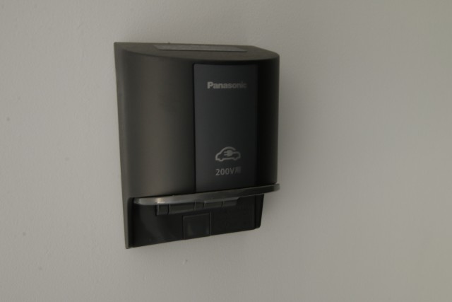 EV充電用コンセントまで完備！