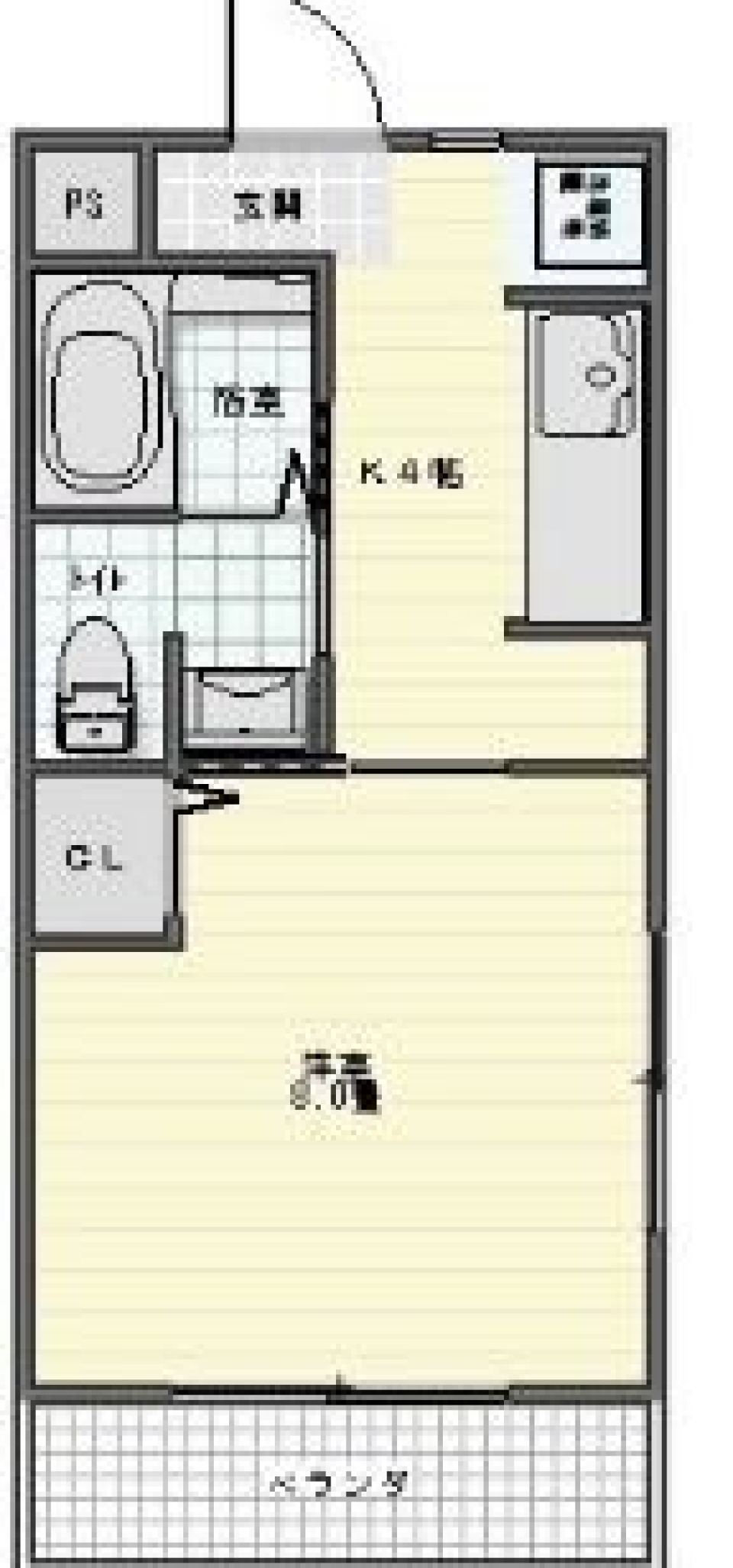 simple is the bestの間取り図