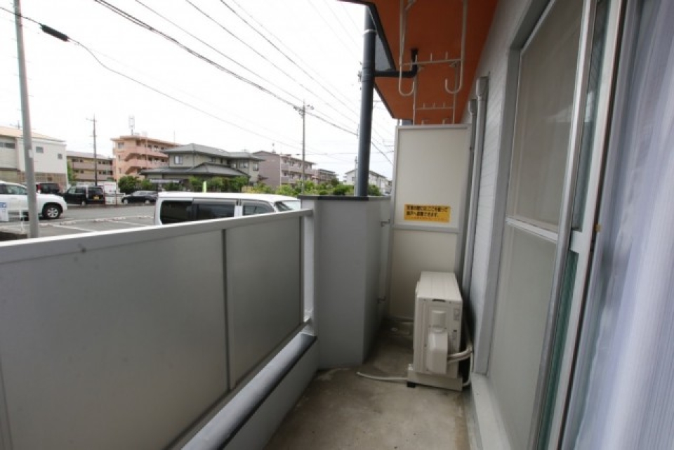 ベランダ。