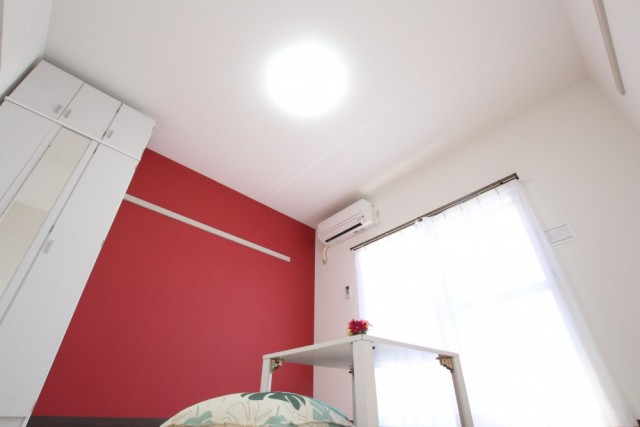 ホワイト基調がよりアクセントを引き立てます。