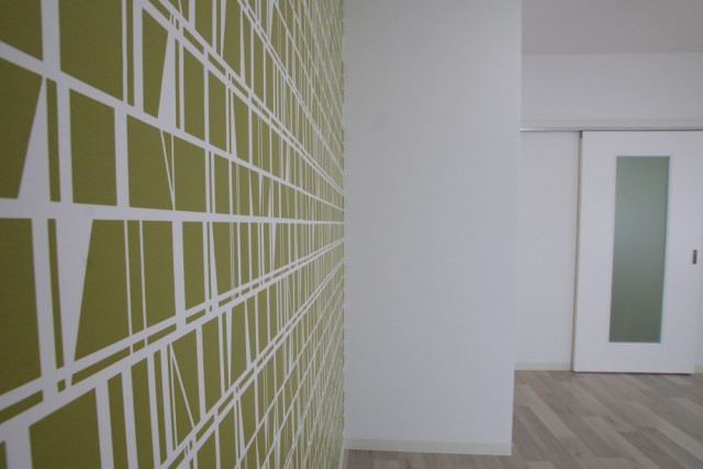 特に壁紙がオシャレですね