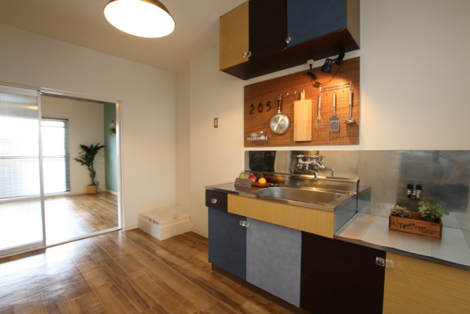 キッチン扉の柄はいかが？