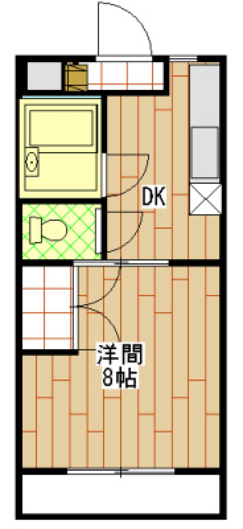 さりげないこだわりの間取り図