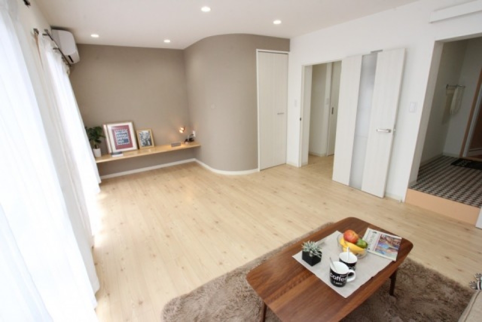 10.6帖洋室の全体像 ※家具は付きません