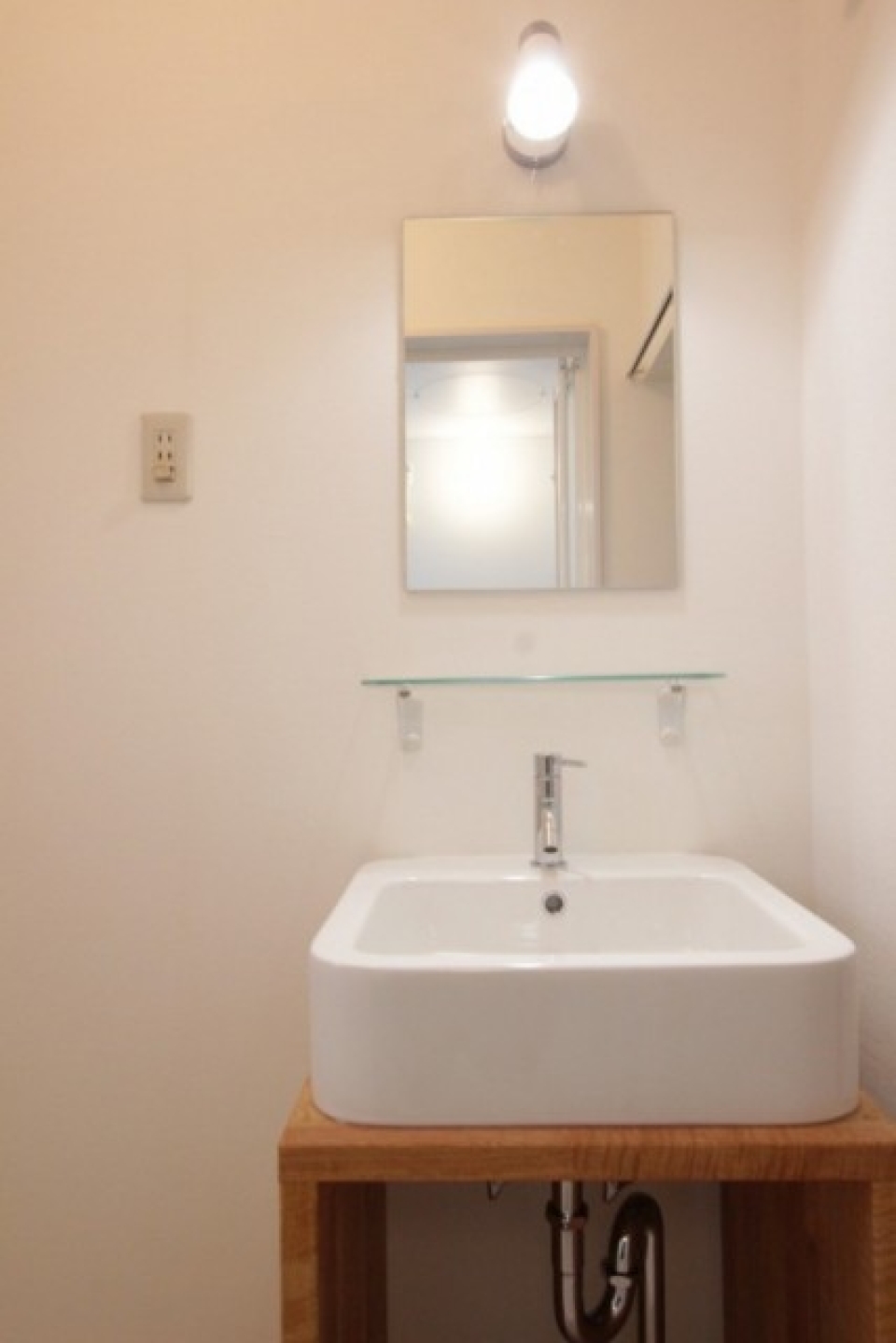 洗面ボールがおしゃれ。