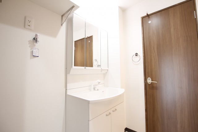 洗面所のようす。