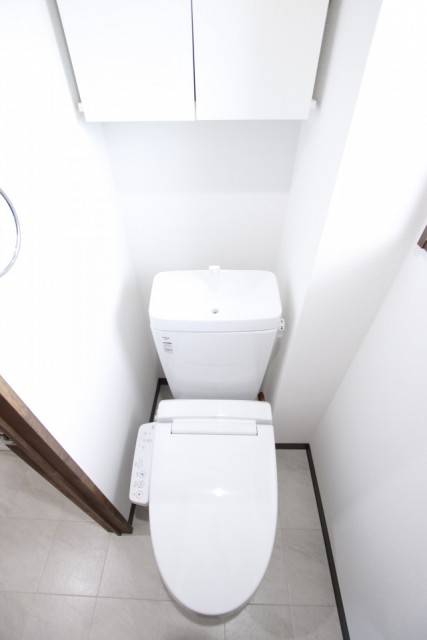 トイレがシックです。