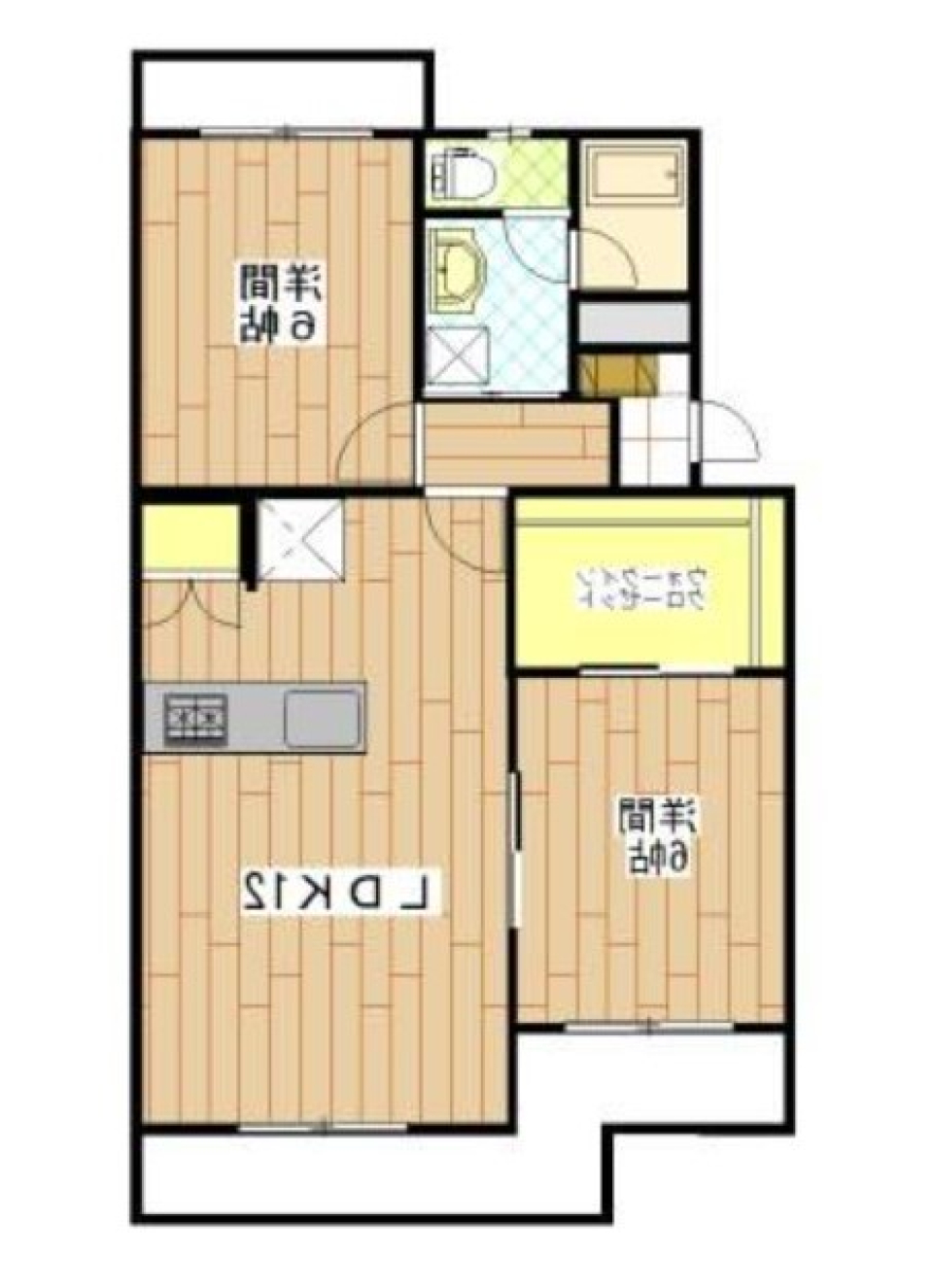 料理がしたくなるお部屋。の間取り図