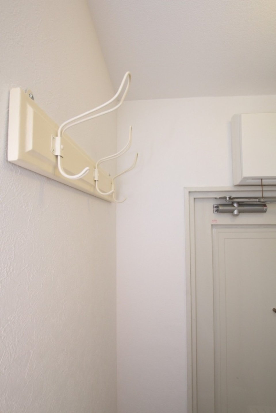 お洒落な帽子掛けがありました。