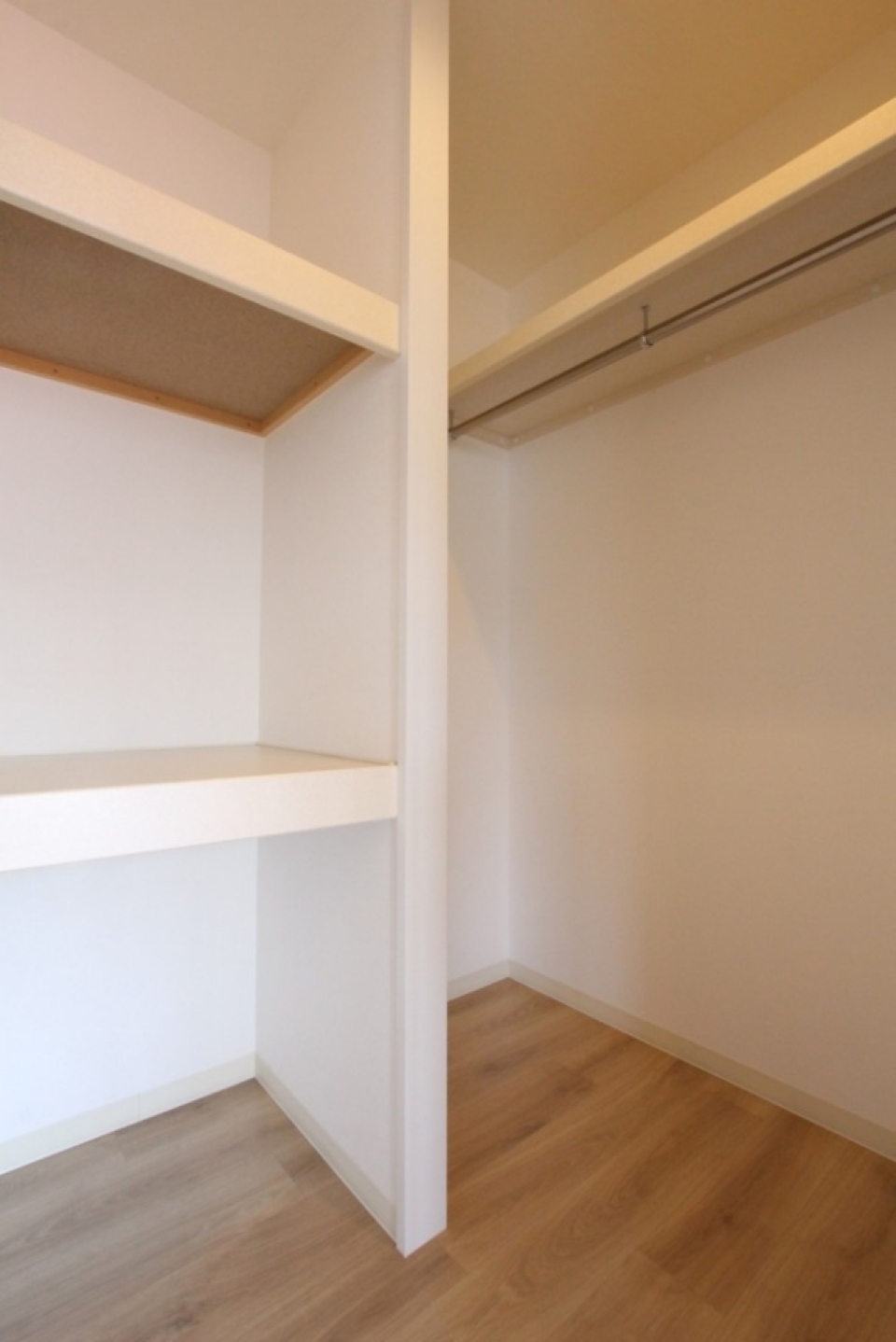 室内のメイン収納ウォークインクローゼット。