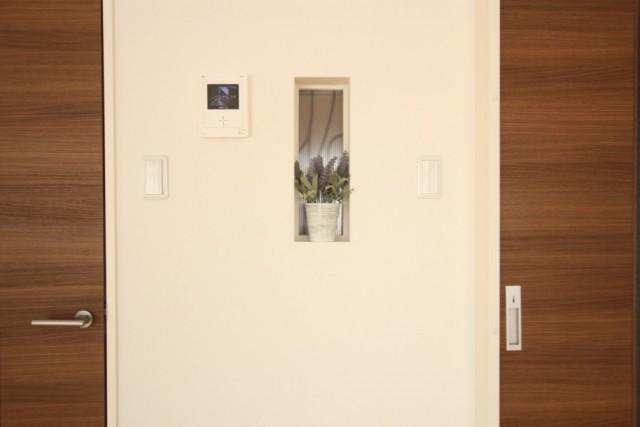 ニッチ空間を有効活用を！！。