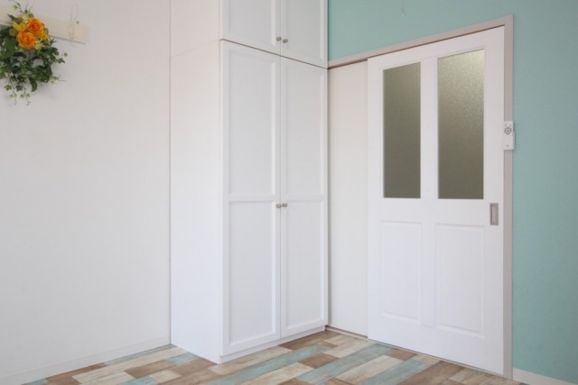 収納は前回新品へ交換済み。