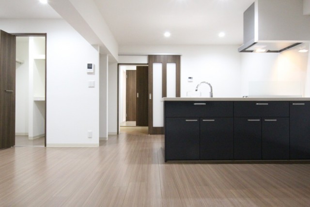 2018.11、3DK&rArr;1LDKへ大変身。