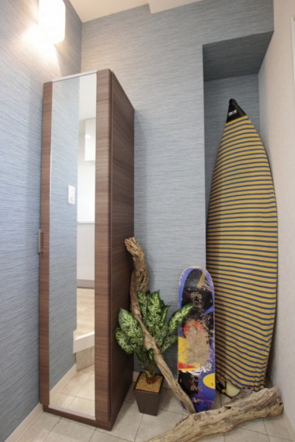 広めの土間スペース。多趣味なあなた向け。