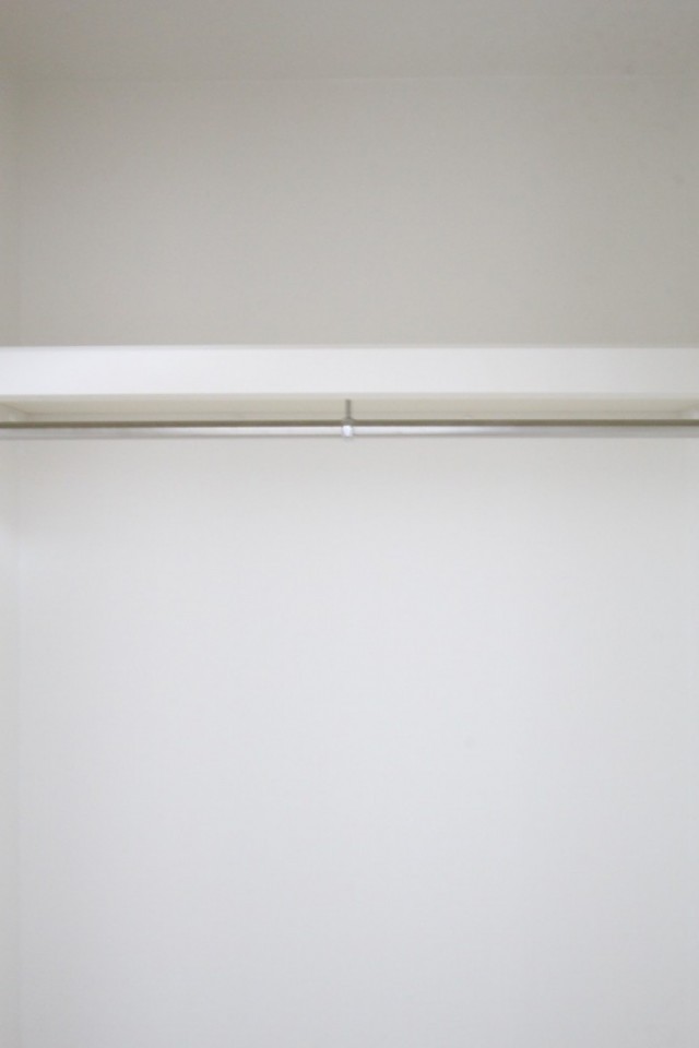 収納はもちろんクローゼットでした。