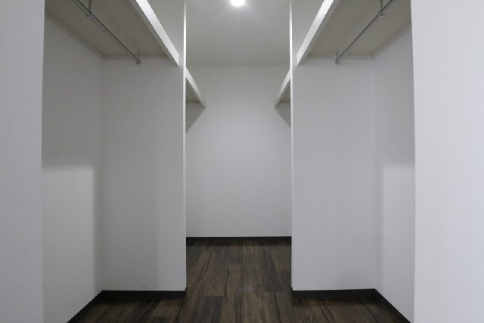 注目は4.5帖もある広々ウォークインクローゼット！