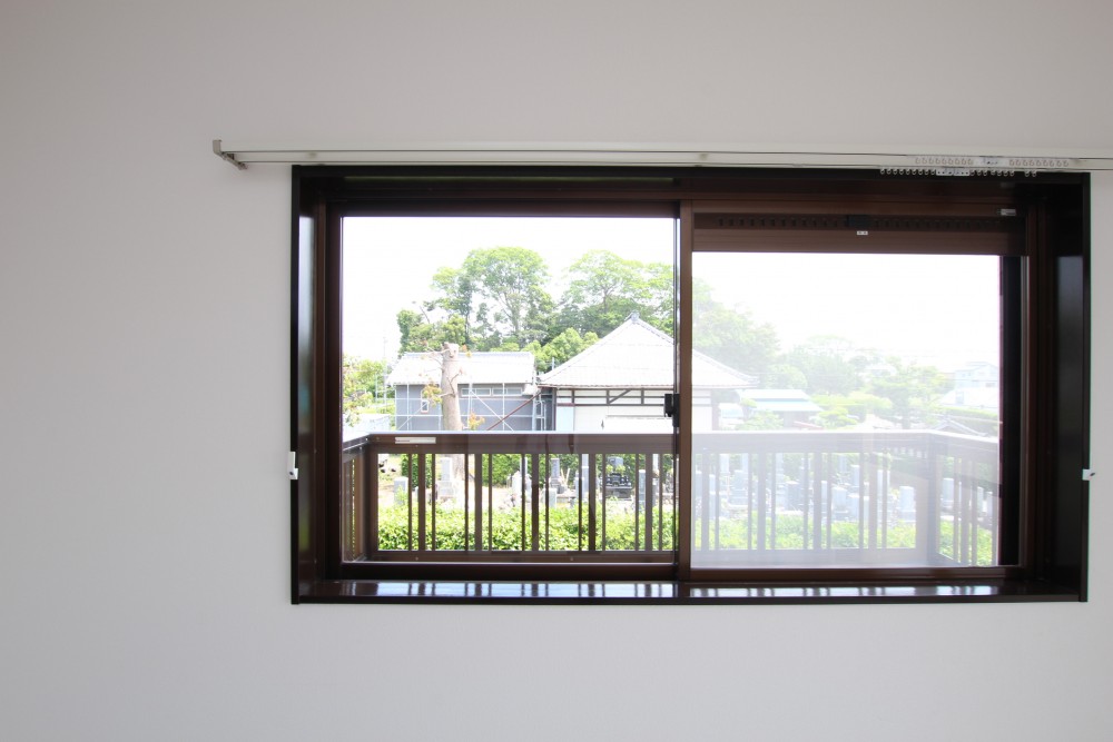 東面に向いた＋&alpha;の窓がうれしい。