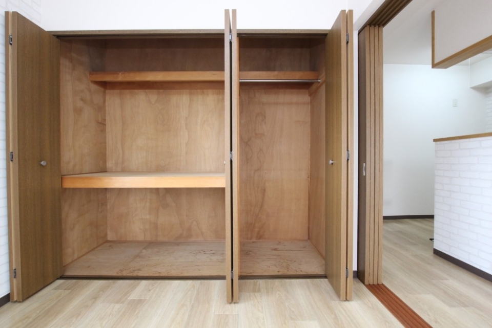 大きな収納スペースです。