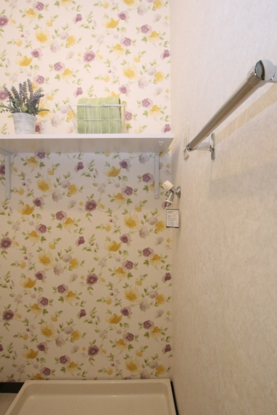 ウキウキする洗面室ですね！