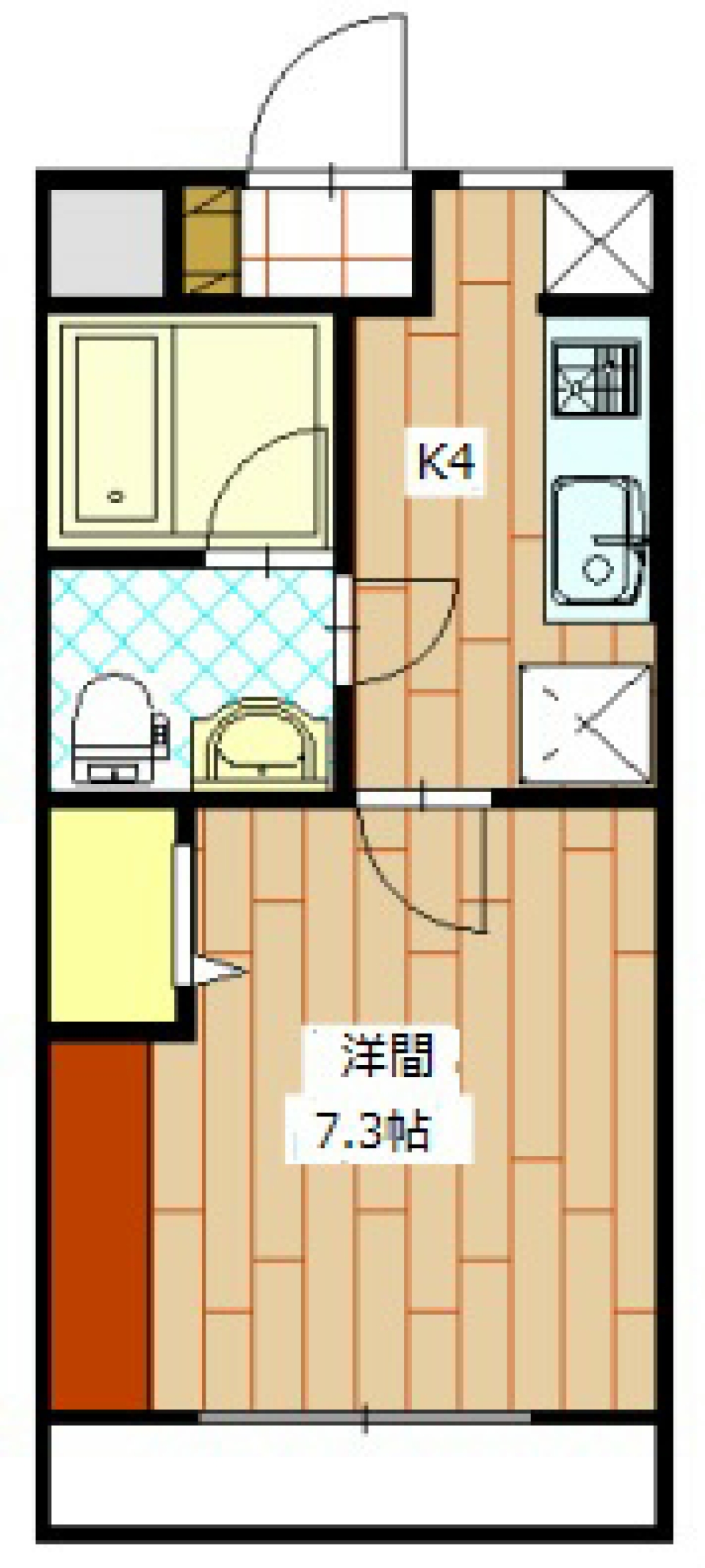 CALIFORNIA SURF STYLE　の間取り図