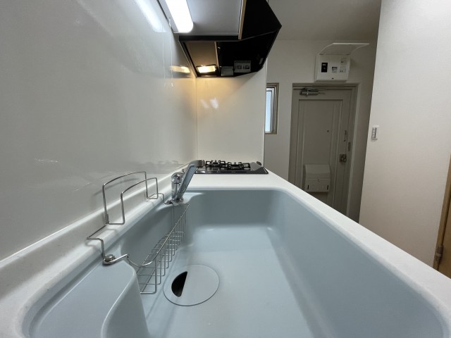 シンクも十分な大きさです。