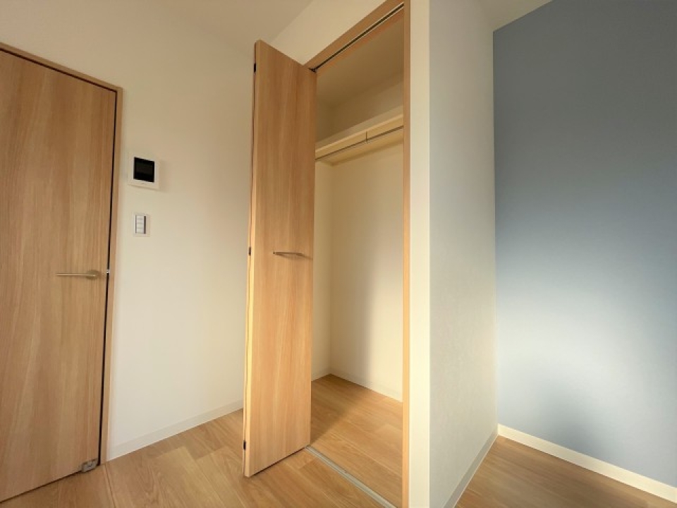 クローゼット付いています。