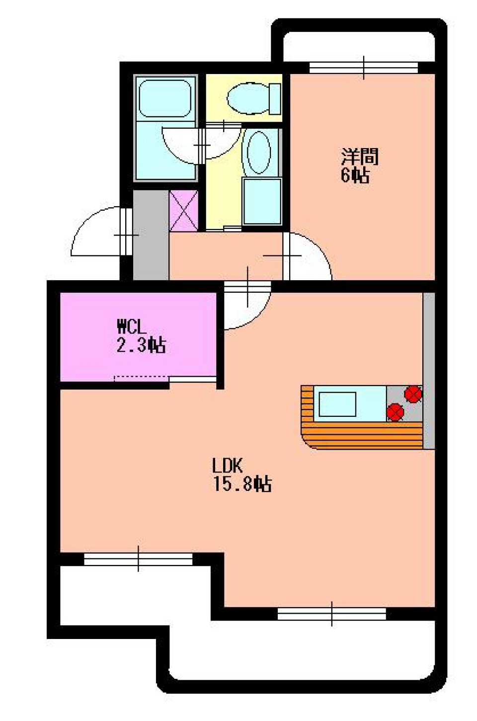 新婚さん、いらっしゃ～いの間取り図
