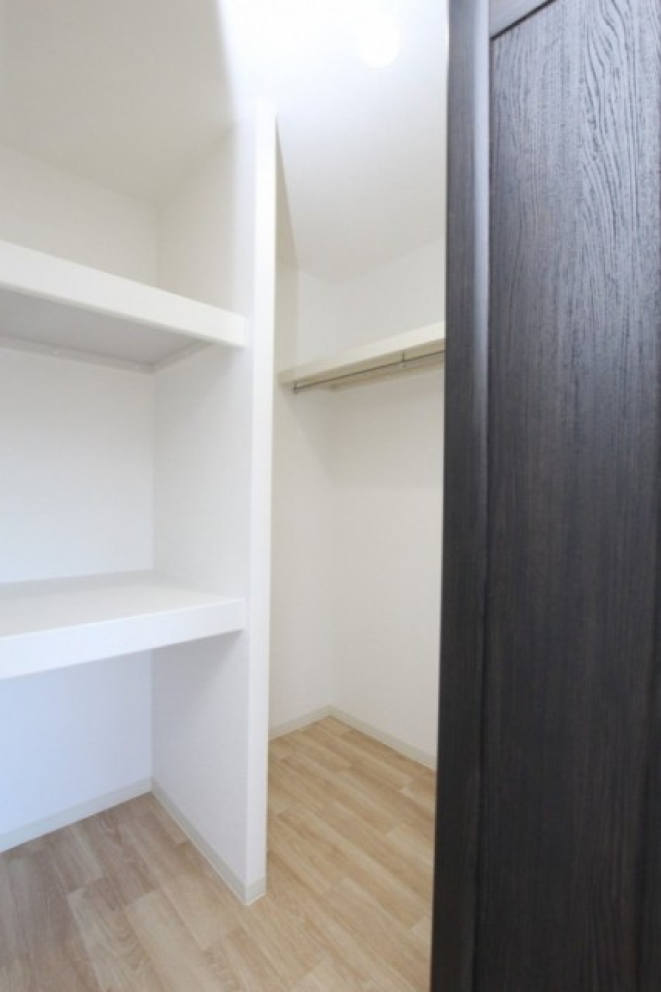 大きな収納「ウォークインクローゼット」。