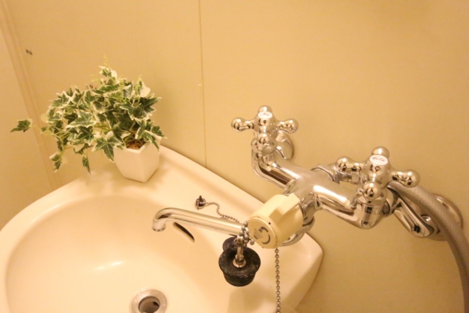 水栓蛇口も交換済み。