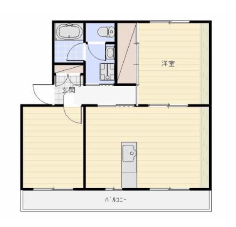 ペットだってお洒落好き！の間取り図