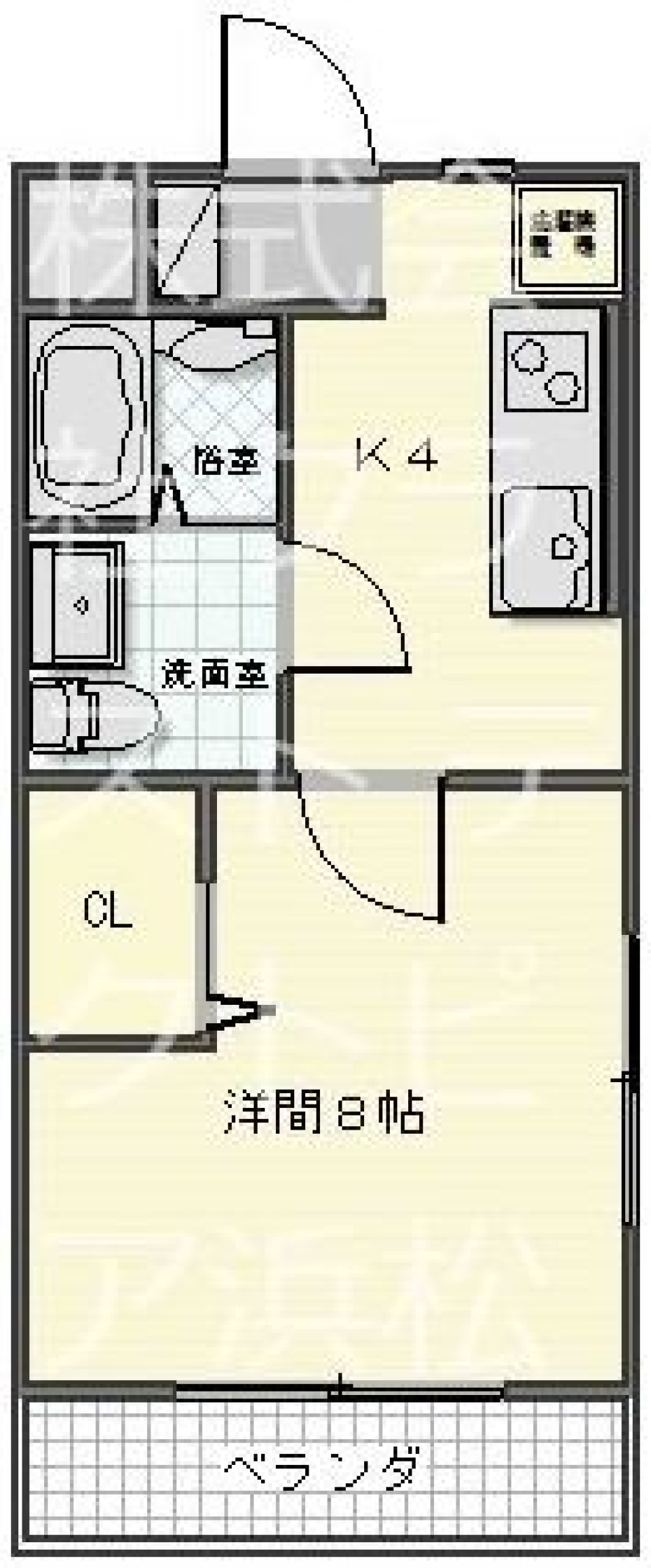 広々・悠々・コンパクトの間取り図