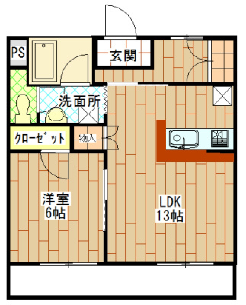それが1番大事「ベーシック」。の間取り図